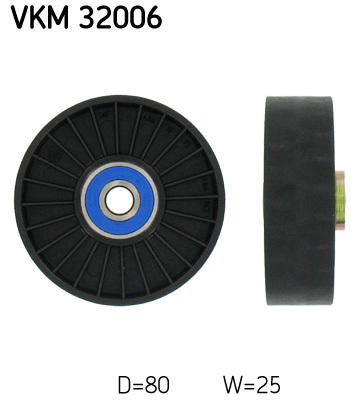 Rolka prowadząca pasek wieloklinowy VKM 32006 SKF